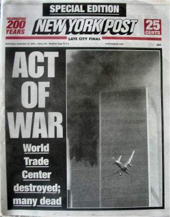 New York Post Front Page