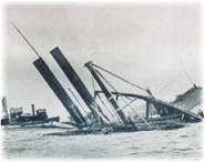 General Slocum wreckage, 1904