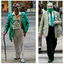 St. Patrick's Day Parade spectators